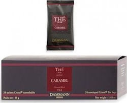 Dammann Μαύρο Τσάι 24 Φακελάκια με Άρωμα Caramel