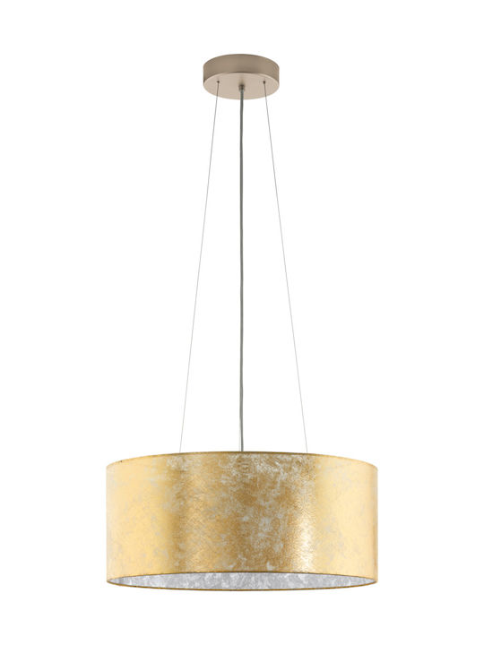 Eglo Viserbella Pendant Light Single-Light for Socket E27 Gold