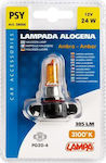 Lampa Λάμπα Αυτοκινήτου Halogen PSY24W Αλογόνου 3100K Πορτοκαλί 12V 24W 1τμχ