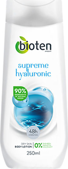 Bioten Supreme Hyaluronic Moisturizing Lotion Body with Hyaluronic Acid for Dry Skin 250ml