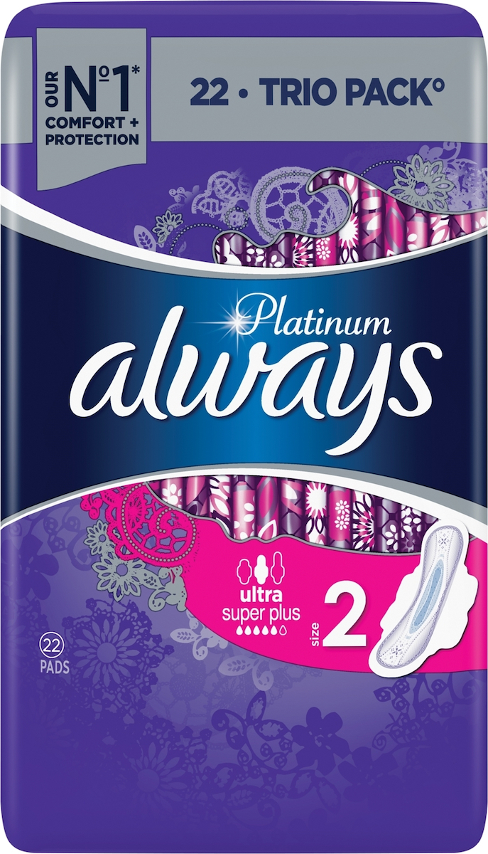 Always Platinum Ultra Super Plus Size 2 Trio Pack 22τμχ | Skroutz.gr