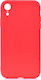 Senso Soft Touch Silicone Back Cover Red (iPhon...