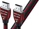 Audioquest Cherry Cola HDMI 2.0 Premium High Speed 4K 60Hz HDR Kabel HDMI-Stecker - HDMI-Stecker 15m Rotes