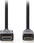 Nedis HDMI 1.4 Kabel HDMI-Stecker - Mini-HDMI-Stecker 1.5m Schwarz