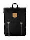 Fjallraven Foldsack No1 Fabric Backpack Black 16lt