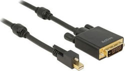 DeLock DVI-I De Sex Masculin - Mini DisplayPort De Sex Masculin 85637