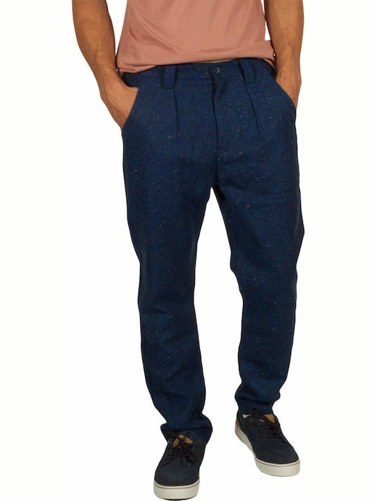 Anerkjendt Gibbi Men's Trousers in Regular Fit Navy Blue