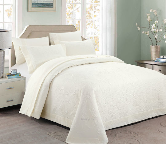 Beauty Home Булчински Комплект 7 Бройки Бяло 230x250 см