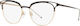 Emporio Armani Metal Eyeglass Frame Cat Eye Brown EA1082 3251