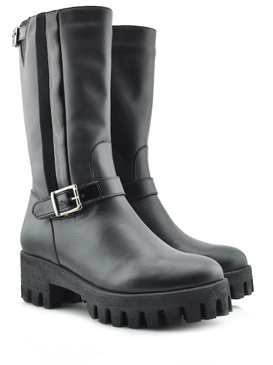 ARIS TSOUBOS DESIGNER BLACK BOOT - 002