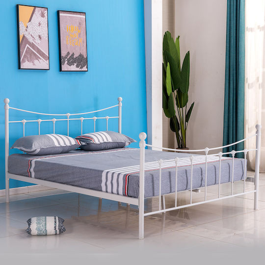 Sophie Κρεβάτι Υπέρδιπλο για Στρώμα 160x200cm Sandy White