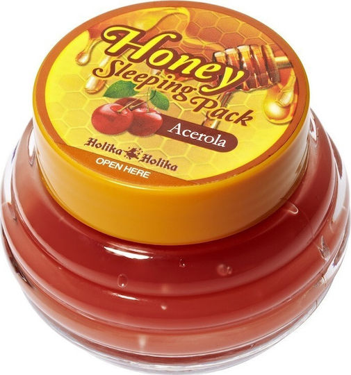 Holika Holika Honey Sleeping Pack Acerola Face & Eye Mask 86g