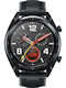 Huawei Watch GT Oțel inoxidabil 46mm Rezistent la apă cu pulsometru (Negru)