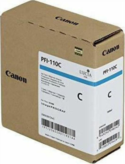 Canon PFI-110 Original InkJet Printer Ink Cyan (2365C001)