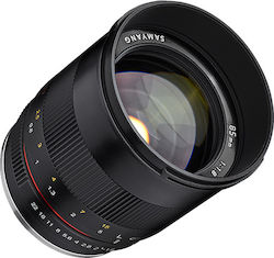 Samyang 85mm F1.8 ED UMC CS Crop Frame για Micro Four Thirds (MFT) Μount