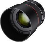 Samyang Full Frame Φωτογραφικός Φακός AF 85mm f/1.4 EF Telephoto για Canon EF Mount Black