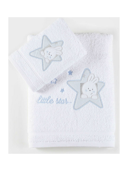 Rythmos Set of baby towels 2pcs Astro Ciel 250-172-1313