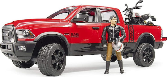 Bruder Ram 2500 Power Wagon Including Ducati Desert Sled Αυτοκινητάκι 1:16 για 3+ Ετών