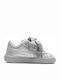 Puma Kinder-Sneaker Basket Heart Holiday Glamour Silber