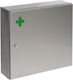 Viometal 505 Inox Metallic First Aid Kit Wall-Mounted with Lock