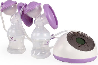 Cangaroo Electric Double Breast Pump Elegance Battery and Electric Purple