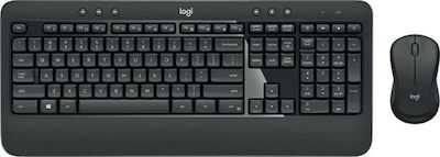 Logitech MK540 Advanced Fără fir Set tastatură și mouse Engleză UK