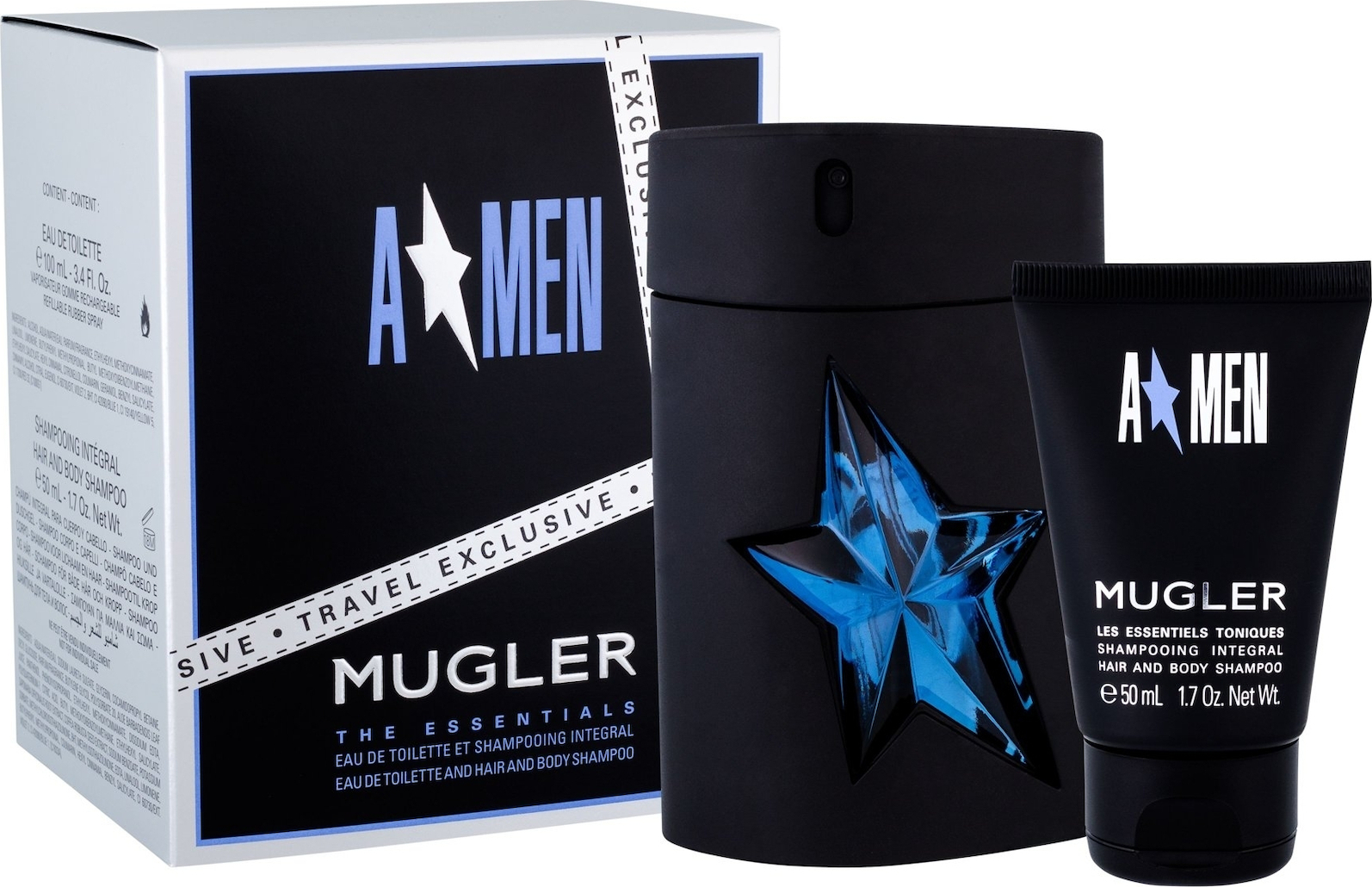 Mugler A*men Rubber Eau De Toilette 100ml & Shower Gel 50ml Skroutz.gr