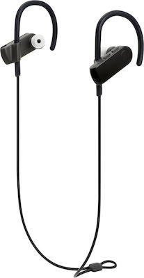 Audio Technica ATH-Sport 50BT In-ear Bluetooth Handsfree Earphones with Sweat Resistance Blacα