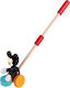 Tooky Toys Συρόμενο Παιχνίδι Ρόδα Mickey από Ξύλο για 18+ Μηνών