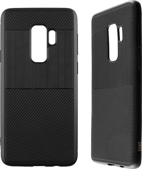 Idol 1991 Carbon TPU Back Cover Σιλικόνης Μαύρο (Galaxy S9+)