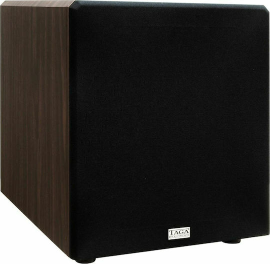 Taga Harmony TSW-90 v.4 Active Subwoofer with Speaker 10" 95W Dark Brown