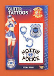 Policewoman Accessories Carnival Tattoo