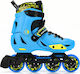 Micro Discovery Kids Adjustable Inline Rollers Turquoise