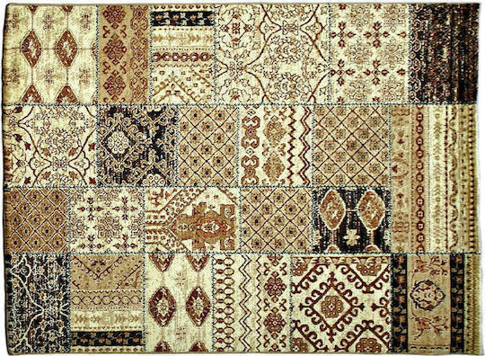 Eurofil 038 Rug Rectangular Heatset Antique Cream-Berber