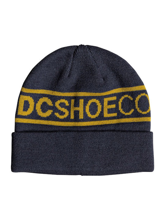 DC Scene Stealer Knitted Beanie Cap Navy Blue A...