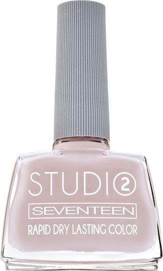 Seventeen Studio Rapid Dry Lasting Color Gloss Βερνίκι Νυχιών Quick Dry Ροζ 07 12ml