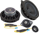 Ground Zero Car Speaker Set Separate 4" with 50W RMS (2 Way)