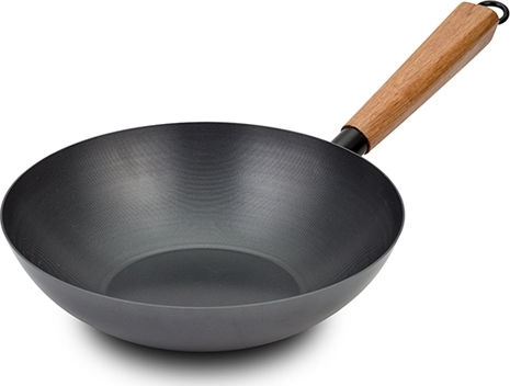 Nava Cantonese Wok aus Edelstahl mit Antihaftbeschichtung 30cm