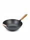 Nava Cantonese Wok made of Stainless Steel with Non-Stick Coating 32cm