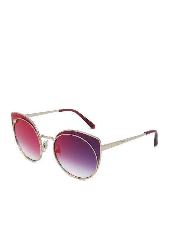 Swarovski Women's Sunglasses with Gold Metal Frame SK0173 32C