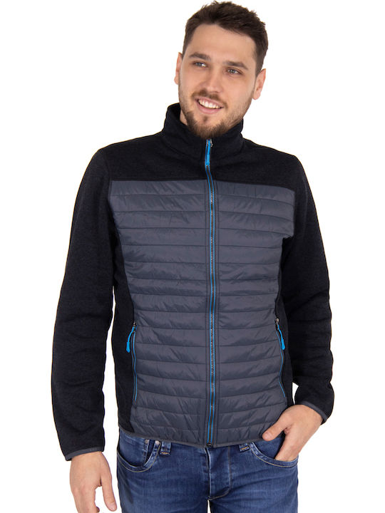 Larue Hybrid Winter Jacket Puffer Black