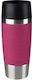 Tefal Travel Mug Pink Ποτήρι Θερμός 0.36lt