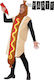 Αποκριάτικη Unisex Στολή Hot Dog