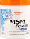 Doctor's Best MSM Powder Συμπλήρωμα για την Υγεία Αρθρώσεων & Οστών 250gr