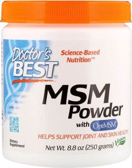 Doctor's Best MSM Powder Συμπλήρωμα για την Υγεία Αρθρώσεων & Οστών 250gr