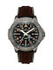 Thorton Odin Watch Battery with Brown Rubber Strap