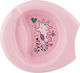 Chicco Baby Food Plate Plate Easy 6m+ made of Plastic Pink 16001-40/pink