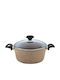 Falez Creamy Tiefer Topf aus Gussaluminium 4.5Es / 24cm