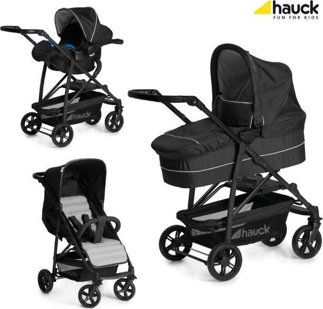 Silla Coche Bebe Hauck Malibu Trio Set Cochecito En Con