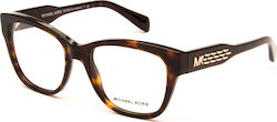 Michael Kors Plastic Eyeglass Frame Brown Tortoise MK4059 3006